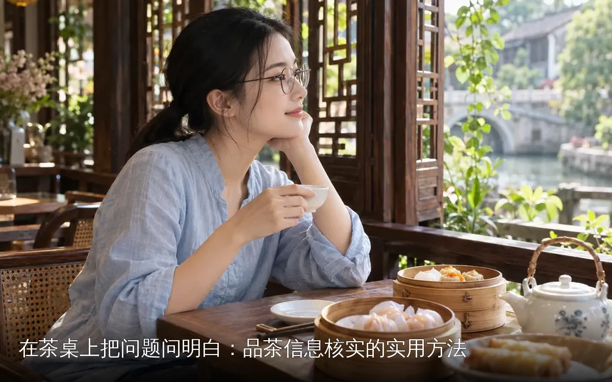 在茶桌上把问题问明白:品茶信息核实的实用方法